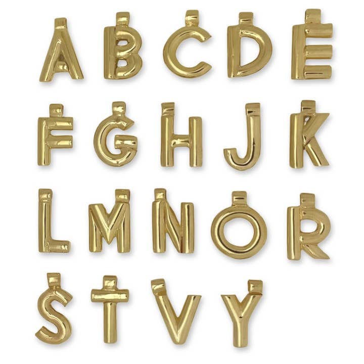 RUDDOCK JEWELLERY – wholesale Pendant/charm necklace – Initial Pendants3