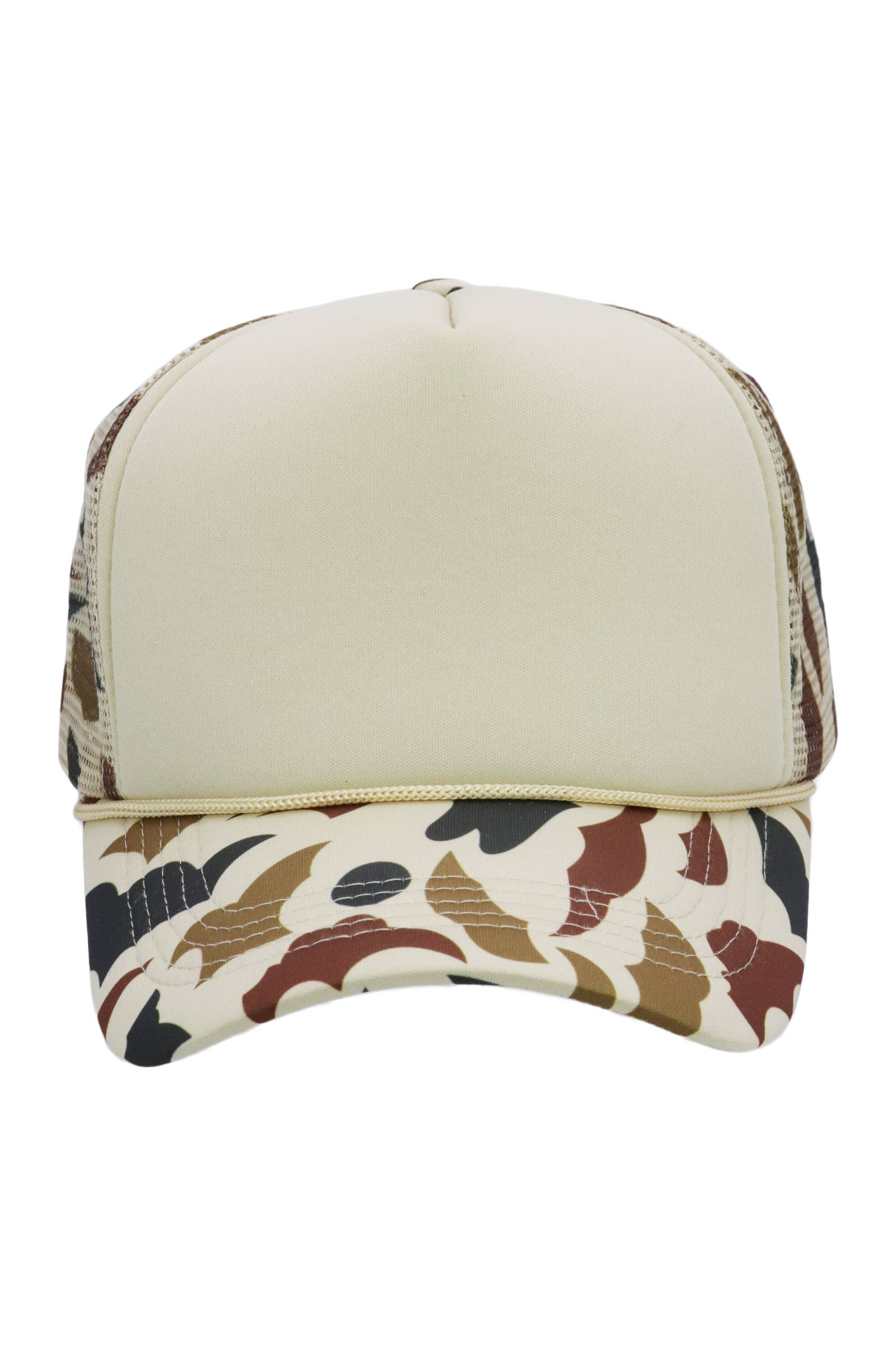 Cap Zone - Wholesale Trucker Hat - Unisex - Camouflage Five Panel Foam Trucker Hat10