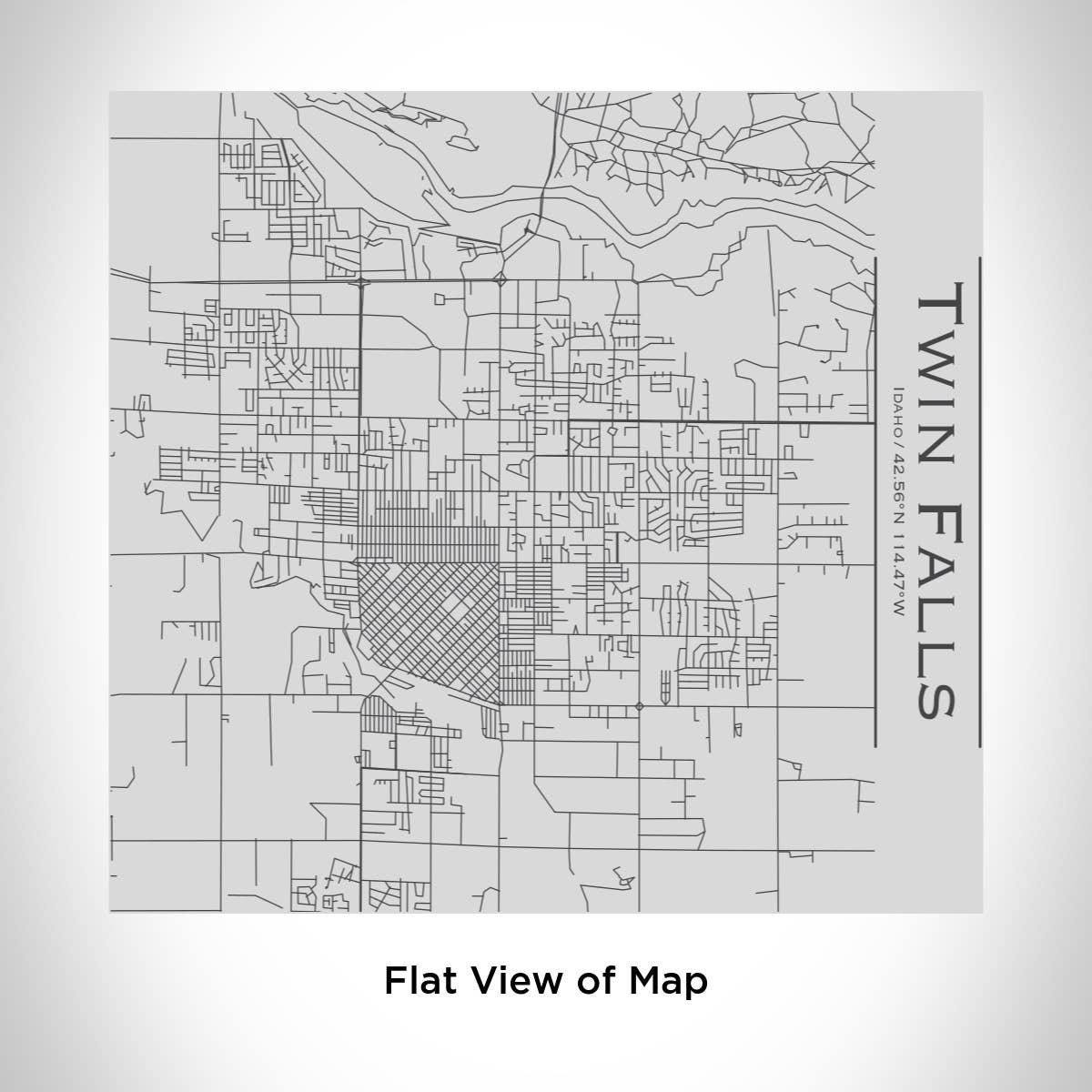 JACE.design - Wholesale Insulated Mug/Tumbler - Twin Falls ID Map Tumbler1
