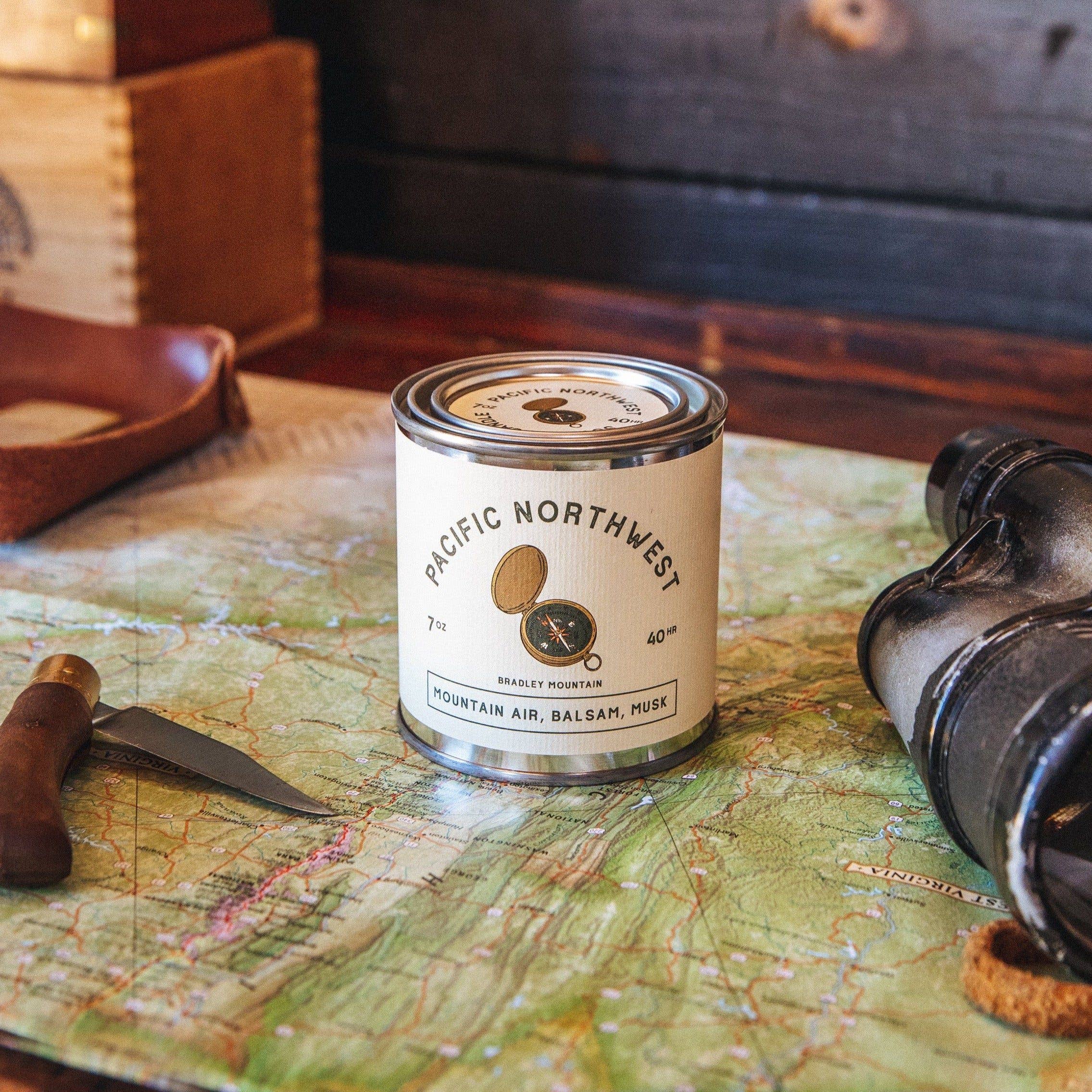 Bradley Mountain - Wholesale Travel Candles - Pacific Northwest Candle2