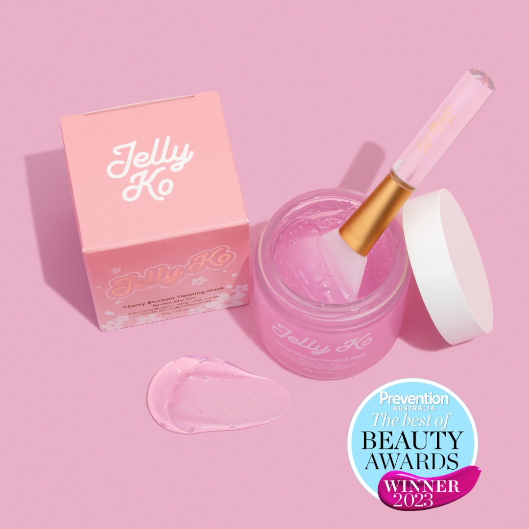 Jelly Ko – Máscara facial por atacado – Máscara de Dormir Jelly Ko Cherry Blossom0