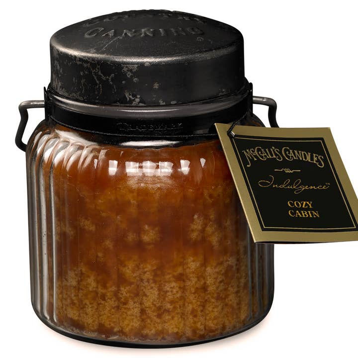 Cozy Cabin | Double Wick Indulgence Candle for wholesale by McCall's Candles