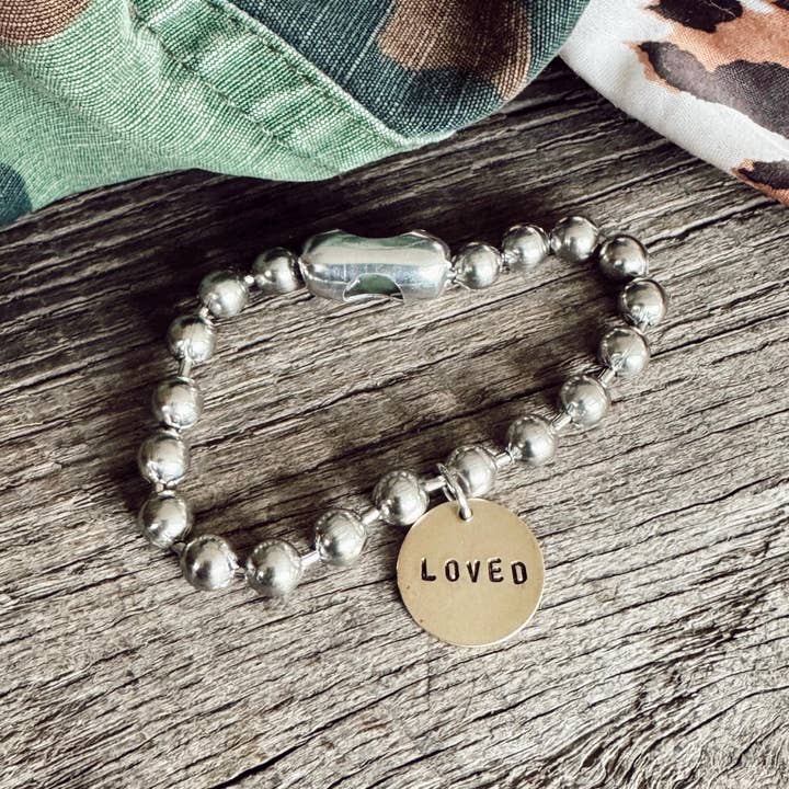 Sosobella Designs - Wholesale Charm/Dangle Bracelet - Stainless Steel & Brass Coin Tag Bracelets6