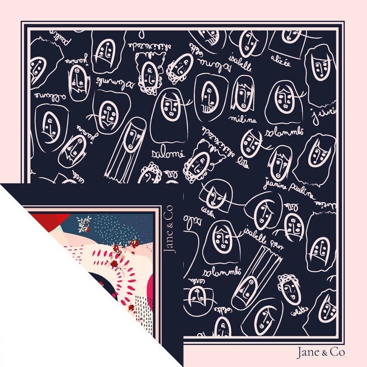 GEORGETTE SCARF for wholesale by JANE & CO