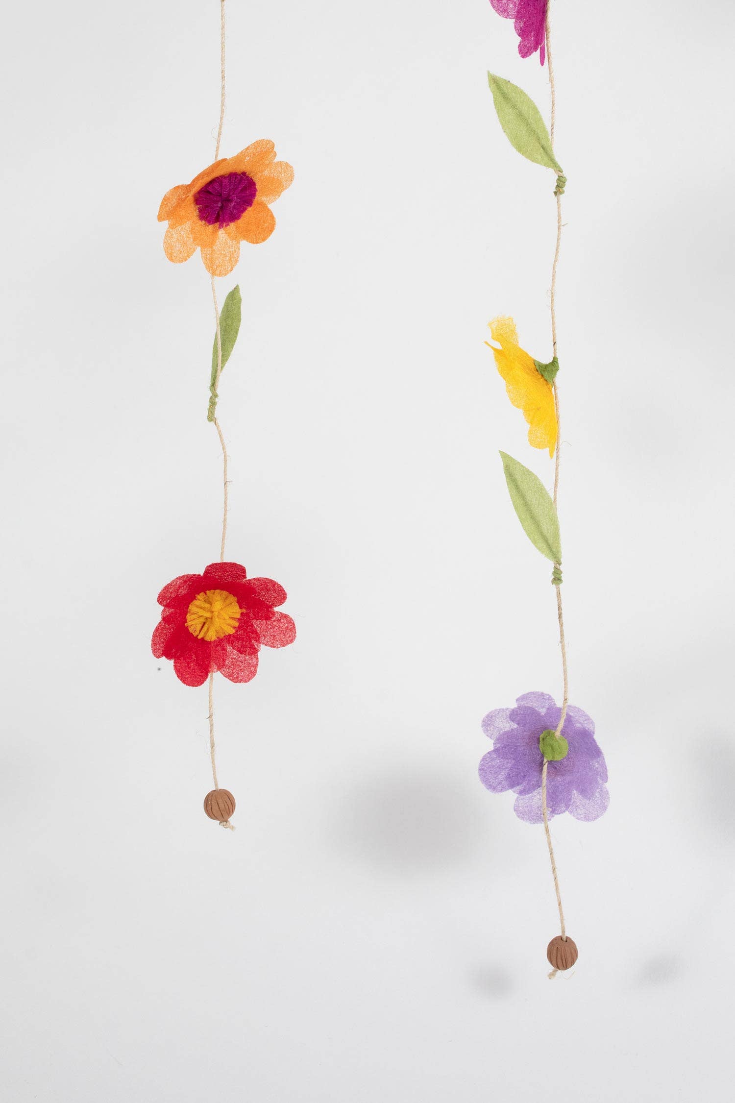 Ten Thousand Villages - Wholesale Bunting/Garland - Silk Paper Flower Valance1