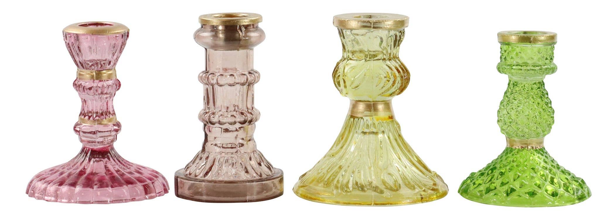 HOFF-INTERIEUR - Wholesale Candle Holder - POSITANO CANDLEHOLDER 4-PIECE SET (HOFF2947)0