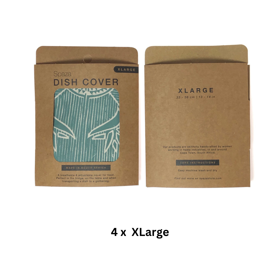 Spaza Store - Wholesale Food Storage Wrap/Bag - RETAIL STARTER PACK - Dishcover Multi Pack in Safari Design6