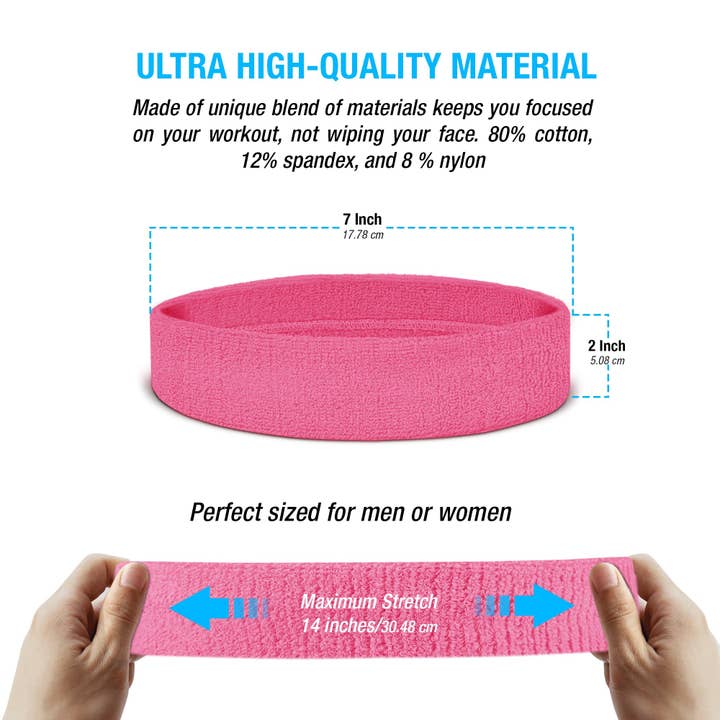 Runners Essentials by Without Limits - Wholesale Fashion Headband - Women's - Headband / Wristband Set29
