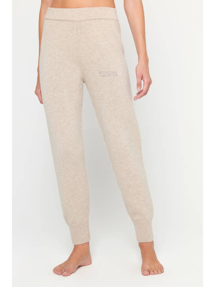 Spiritual Gangster - Wholesale Lounge joggingbroek/joggingbroek - Dames - SG Echo Cashmere joggingbroek