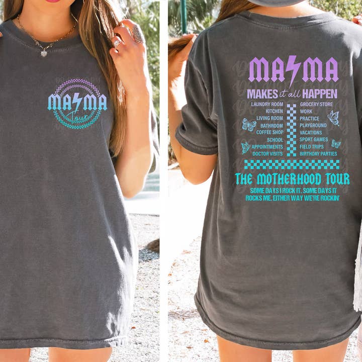 Mama Tour SET DTF Heat Transfer for wholesale by Trendy Transfers