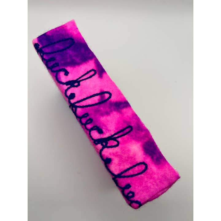 Cat Babbie - Wholesale Wall Accent - Fuck, Fuck, Repeat, Fiber Art 4x6"3