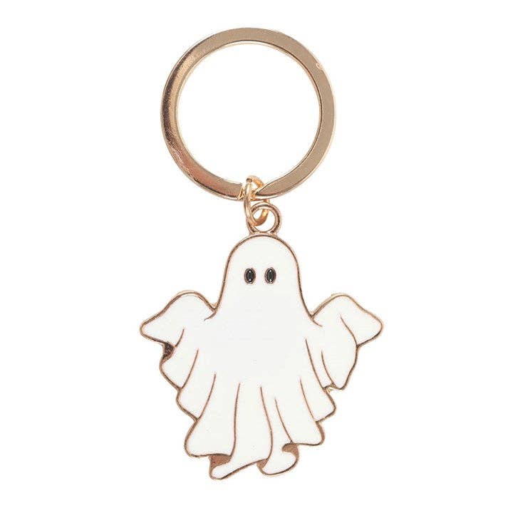Something Different Wholesale - Wholesale Keychain - Women's - Spooky Season Groovy Ghost Halloween Keyring