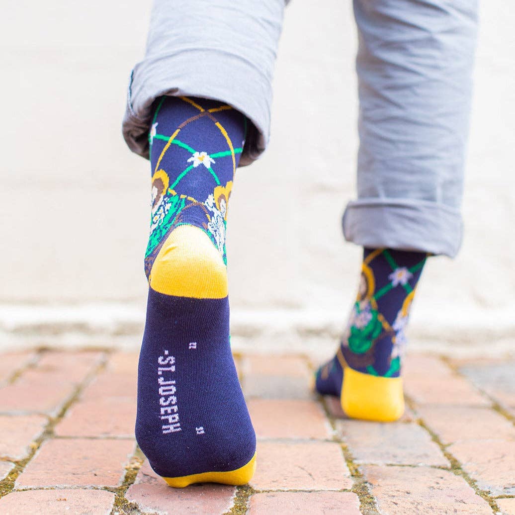 Sock Religious - Wholesale Socks - Unisex - St. Joseph Adult Socks2