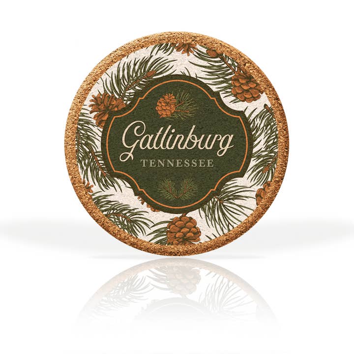 Collezione di sottobicchieri in sughero personalizzati per le vacanze per la vendita all'ingrosso da parte di Matrix