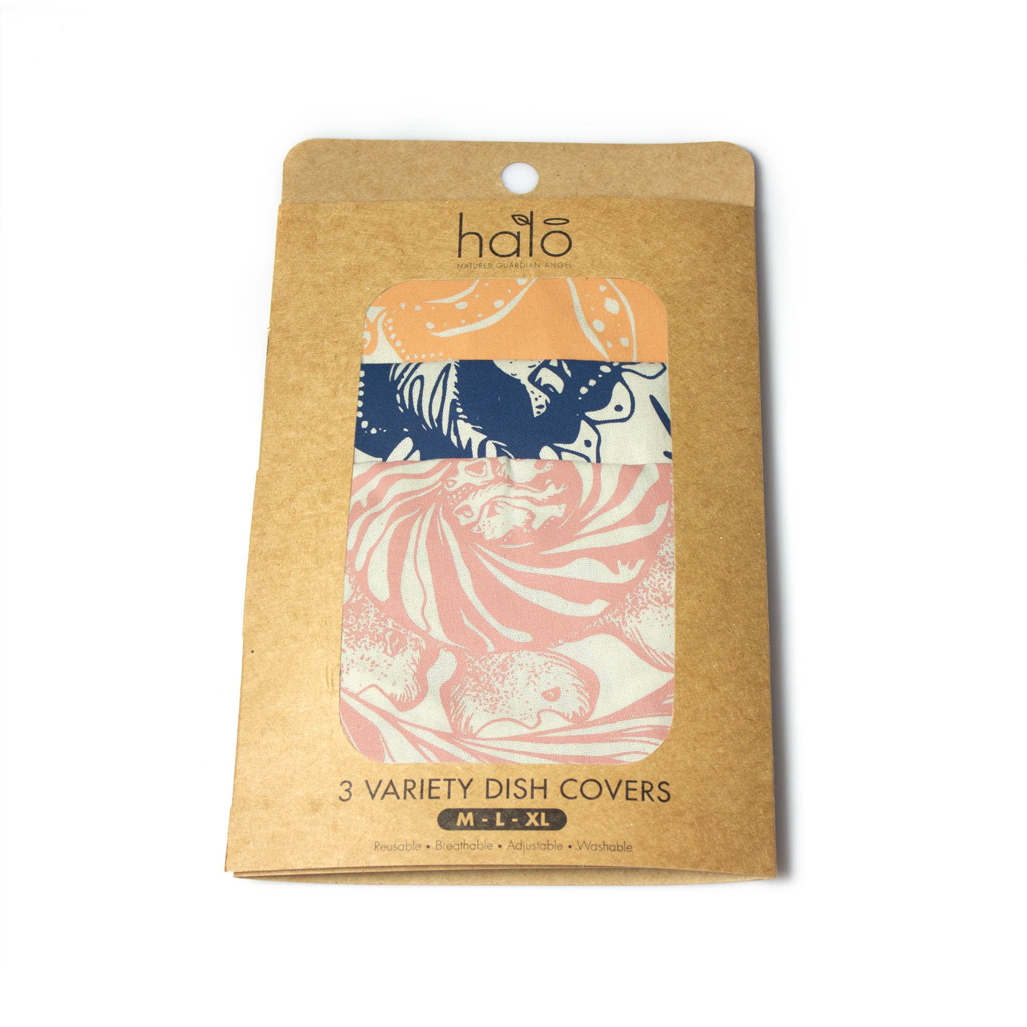 Spaza Home UK - Wholesale Food Storage Wrap/Bag - Halo Dish and Bowl Cover Large Set of 3 | Starfish3