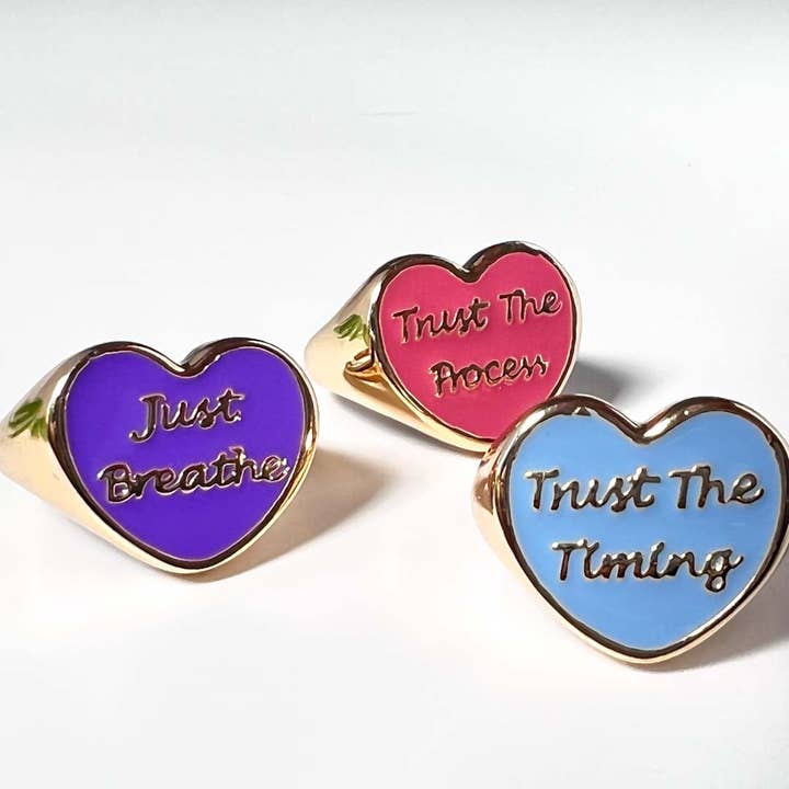 Intention Rings for wholesale by Affirmation Darling