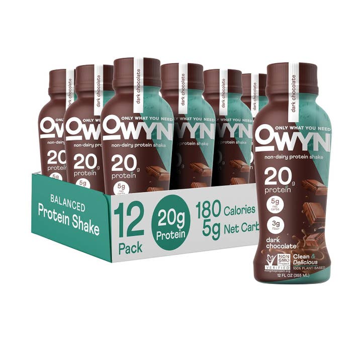 Oasis Snacks - Wholesale Protein/Superfood Powder - OWYN Vegan Plant-Based Protein Shakes, 12oz