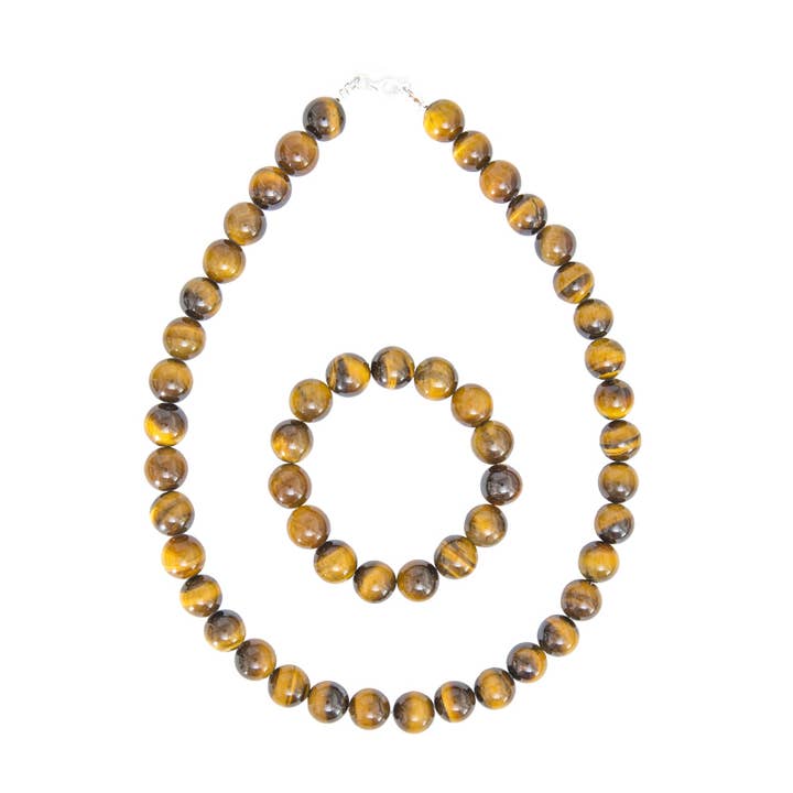 Set Occhio di Tigre - Pietre sferiche 12 mm per la vendita all'ingrosso da parte di France Mineraux