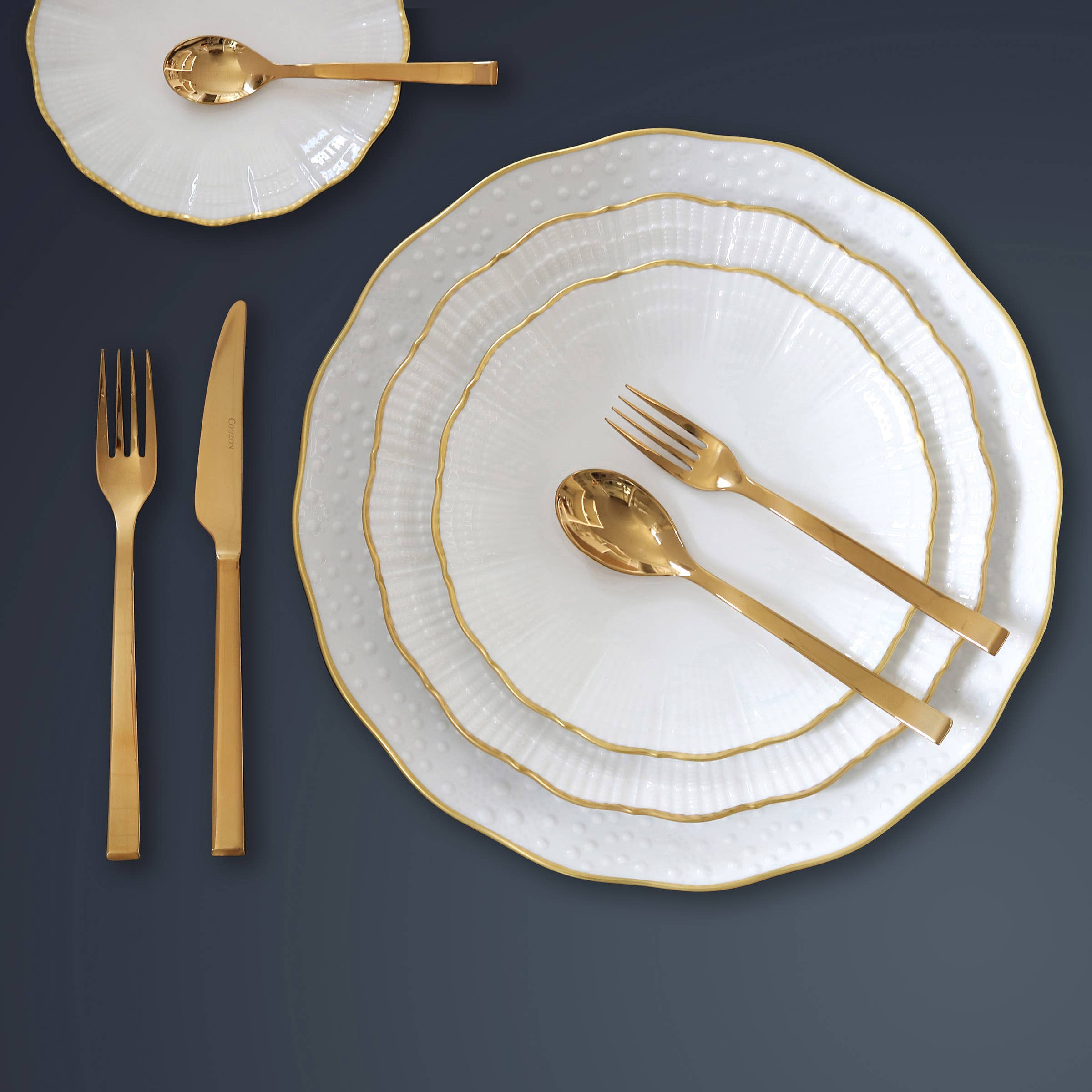 Amefa Couzon - Wholesale Assorti bestekset - Bestekset Side in Couzon-box, 24-delig, 18/10 RVS spiegelglans7