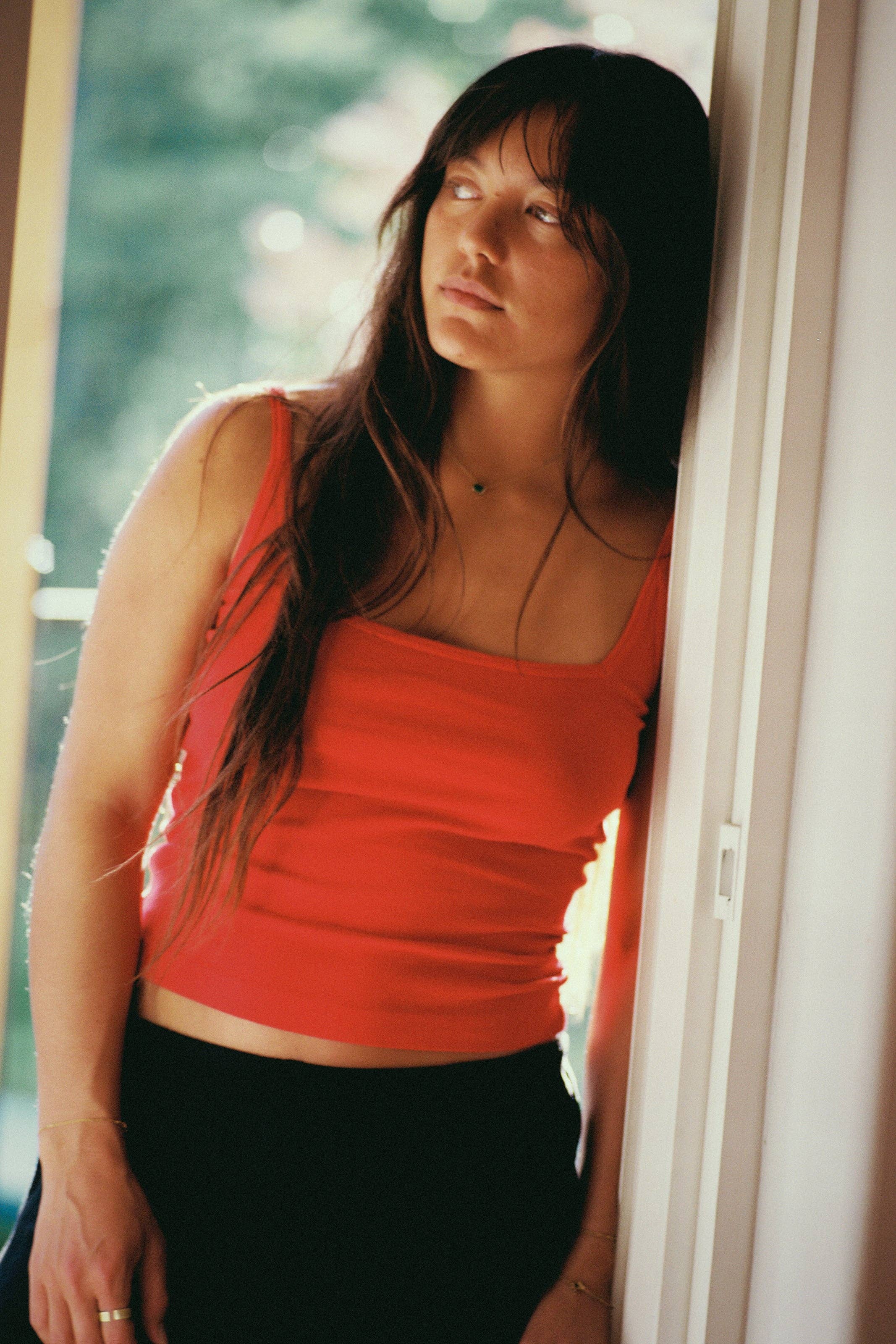 LA RELAXED - Wholesale Blouse - Women's - Organic Square Cami0