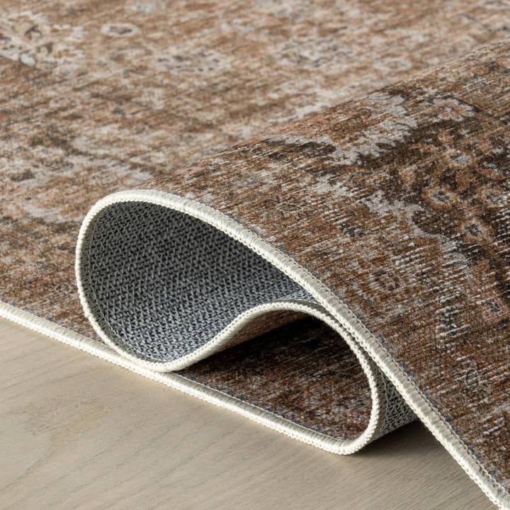 RUGS USA - Wholesale Area Rug - Bayberry Spill Proof Vintage Machine Washable Area Rug24