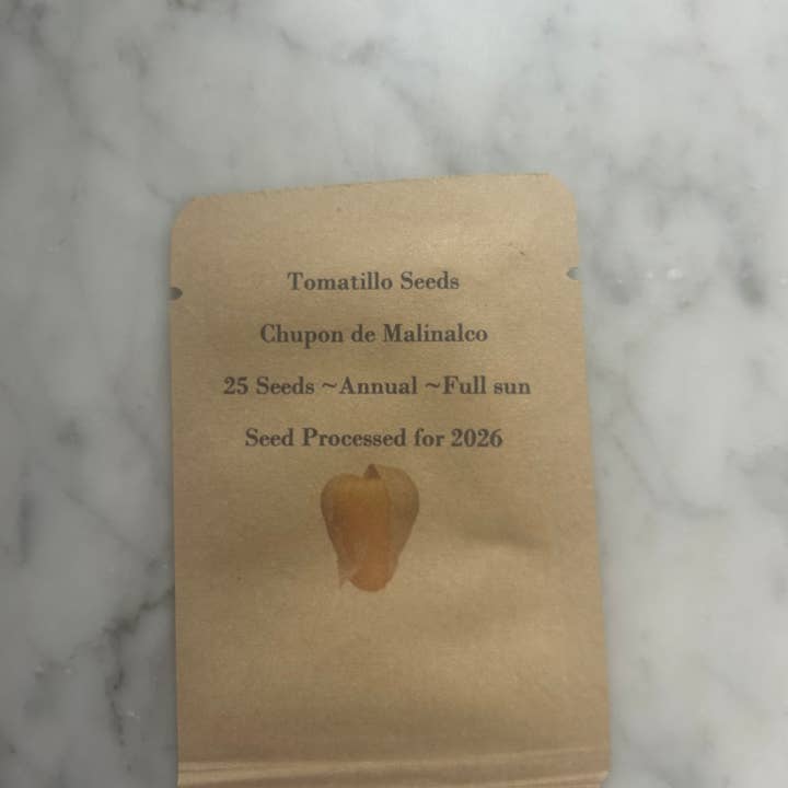 Steep Hill Garden - Wholesale Plant Seeds - Tomatillo Seeds Chupon de Malinalco Seeds (25 Seeds)4