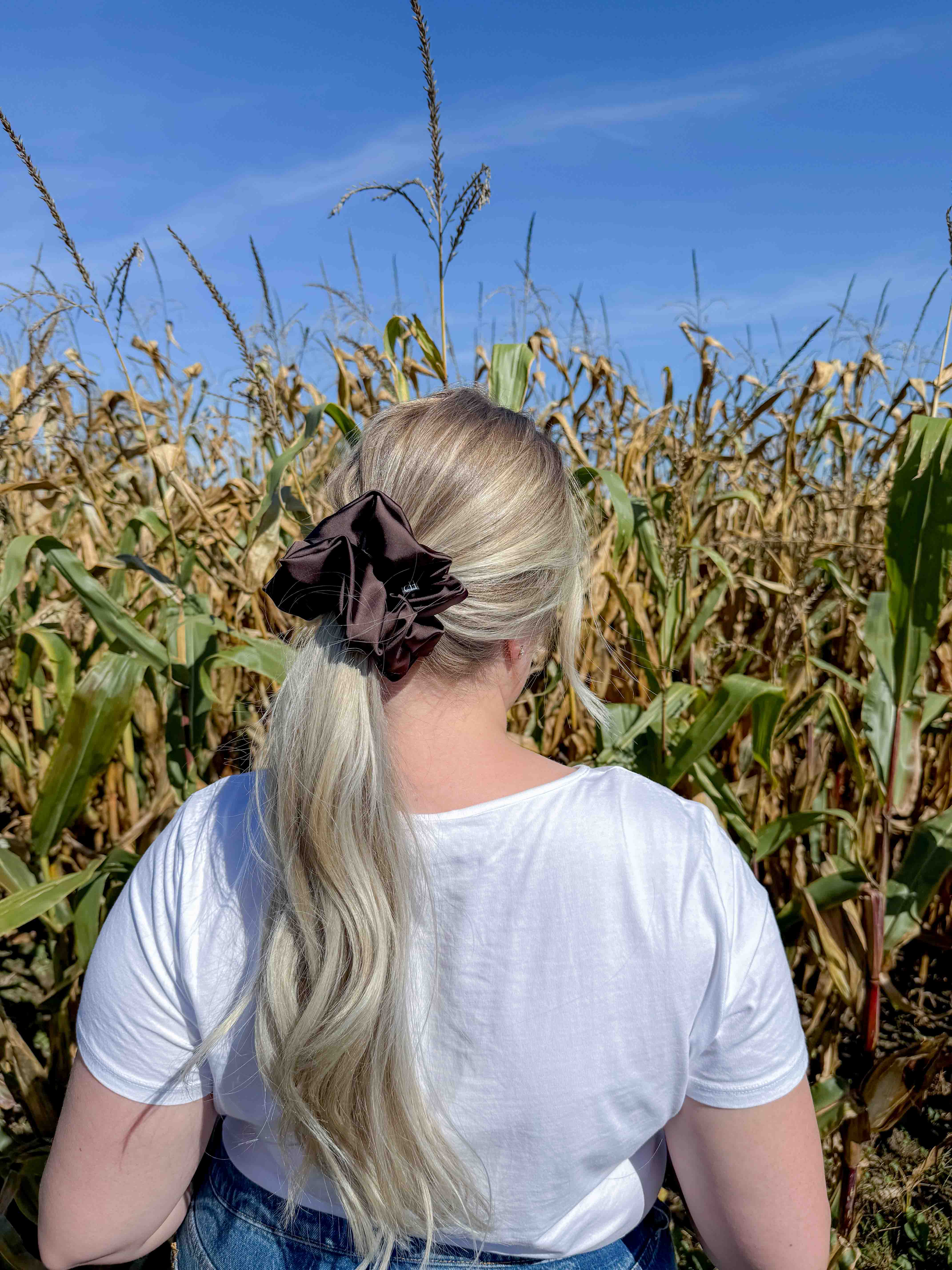 Flirty Pineapple - Wholesale Scrunchie - Women's - Satin Hair Scrunchies - Soft, Protective Hair Tie9