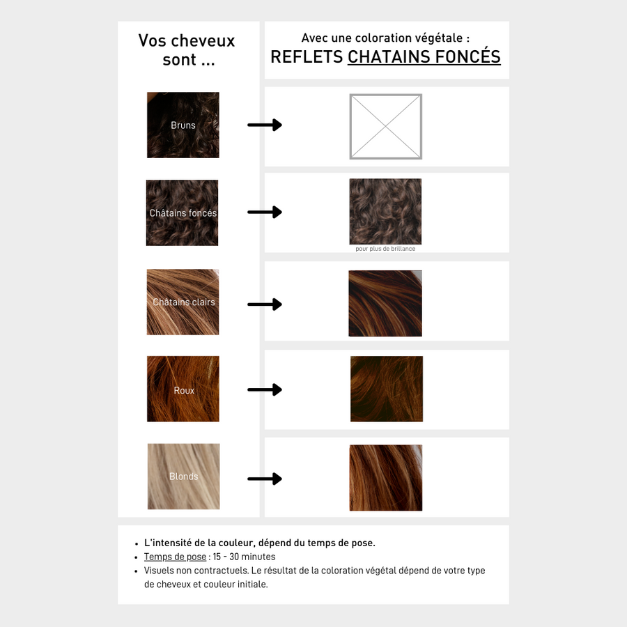 Serge D'Estel - Wholesale Hair Dye - Dark chestnut vegetable coloring 1Kg1