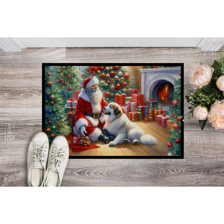 Capacete Pirenéus e Papai Noel 24x36 DAC4120 por atacado de Caroline's Treasures