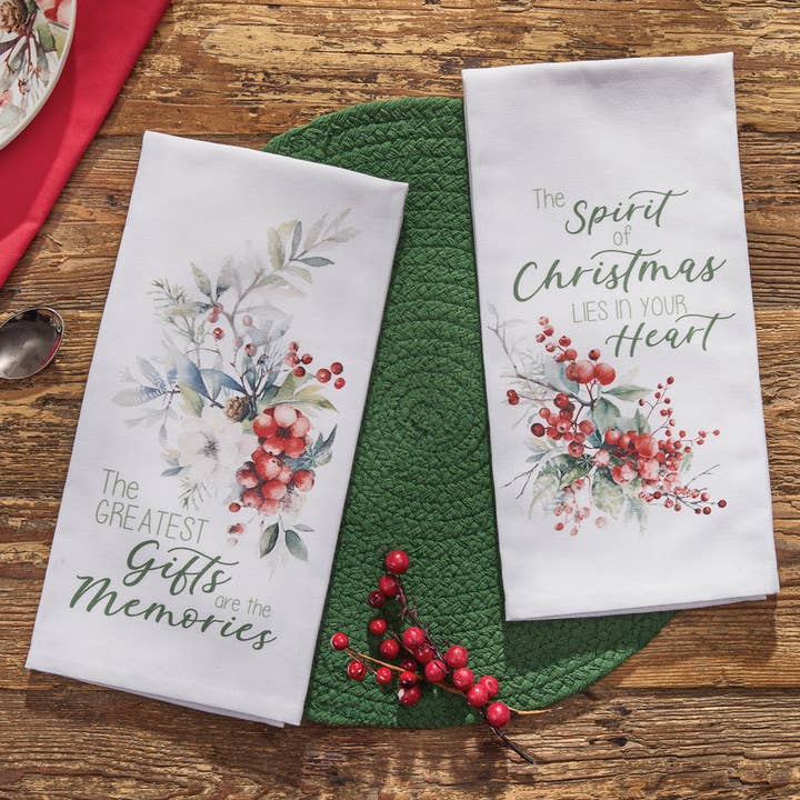 Split P - Wholesale Hand Towel - First Snow Decorative Dishtowel1