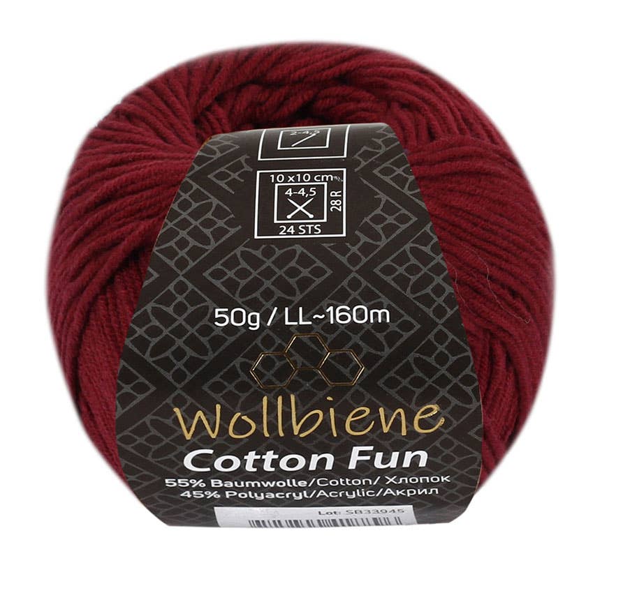 Wollbiene - Wholesale Yarn - Cotton Fun all-season wool 50g knitting wool cotton mix16