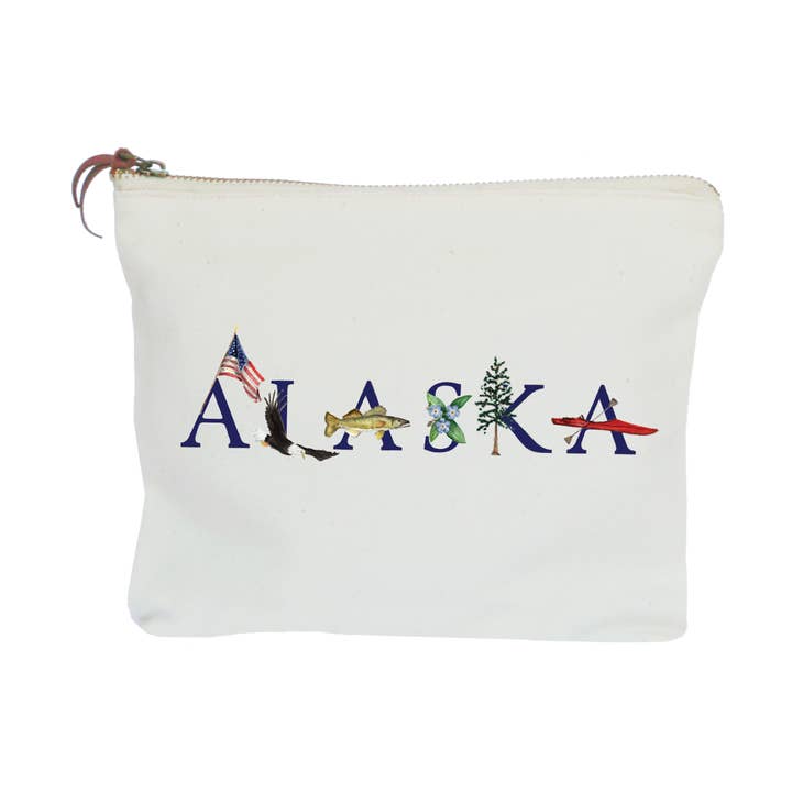 Alaska dragkedja påse för wholesale av Tina Labadini Designs