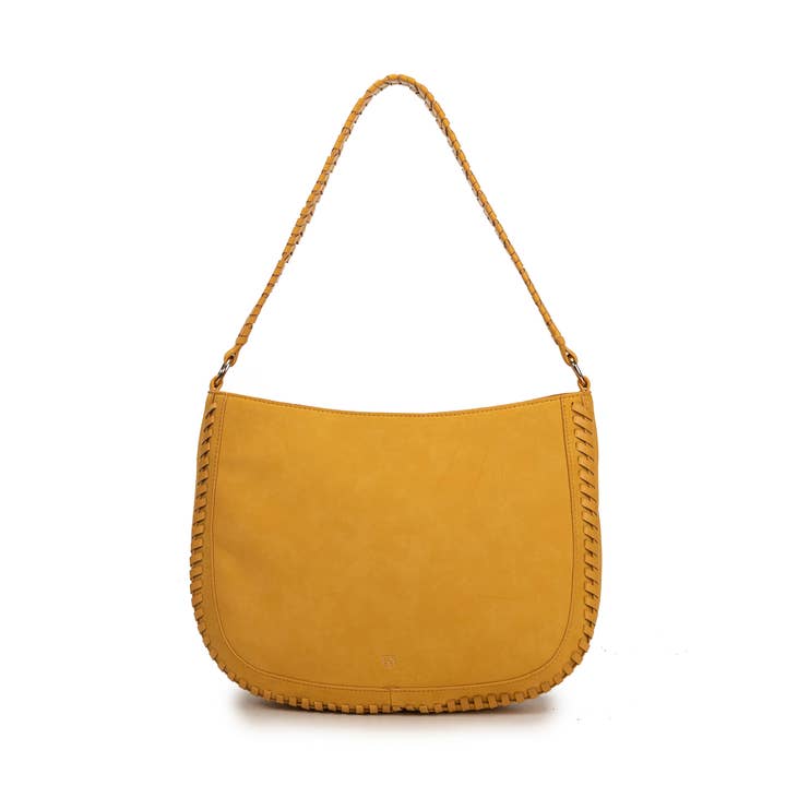 Irisa yellow shoulder bag Excess Paris for wholesale by Excess Paris