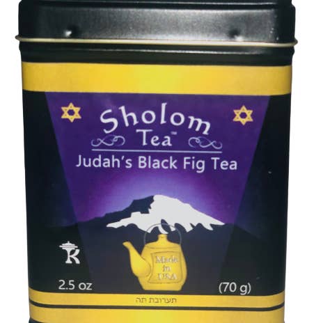 Kosher Teas {Judah’s Black Fig Tea} for wholesale by Sholom Tea
