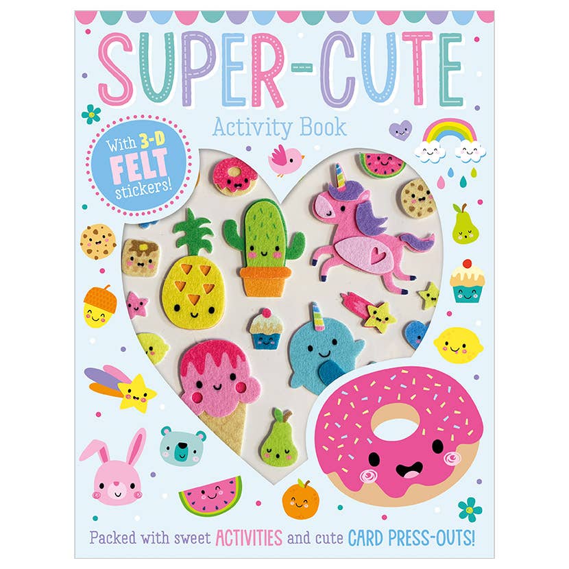 Make Believe Ideas – wholesale Activity pad – Kids & baby – Felt Stickers Super Cute Activity Book0