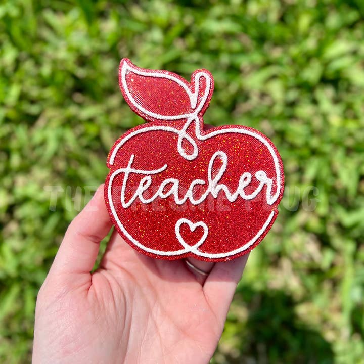Teacher Apple for wholesale by The Freshie Plug