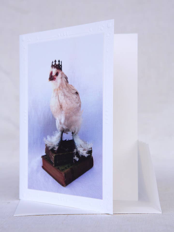 The King - Rescue - Handmade Greeting Card for wholesale by Sonoma Chicks