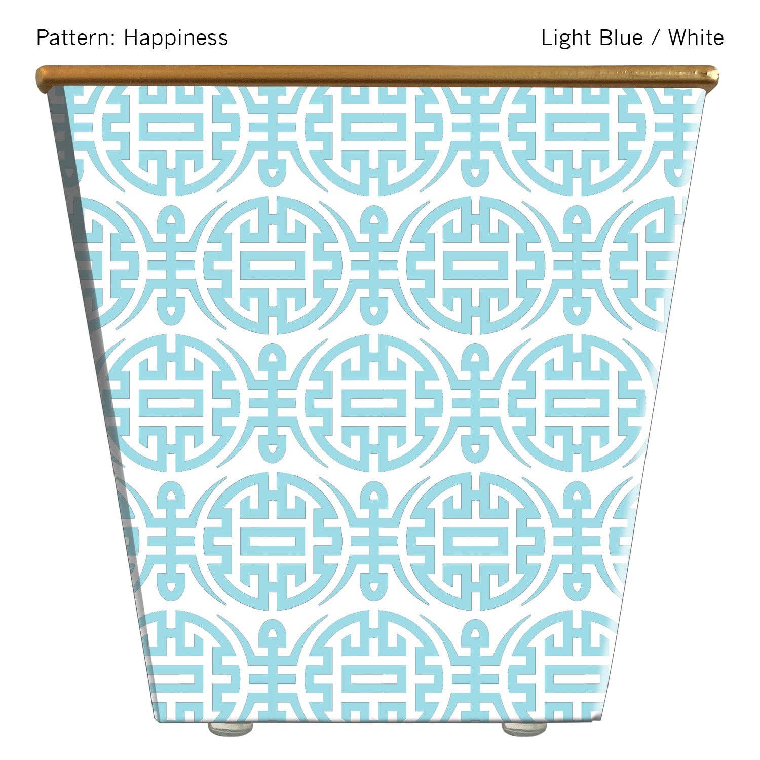 Hedge Farm Candles and Containers - Wholesale Plant Pot - WHH Happiness Cachepot Container Only4