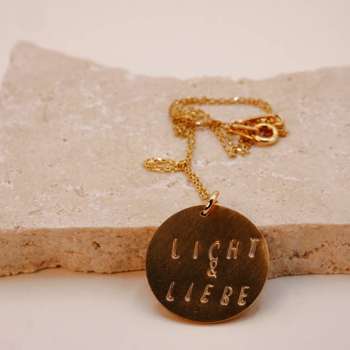 the great blossom - Wholesale Pendant/Charm Necklace - Light & Love Affirmation Necklace Small1