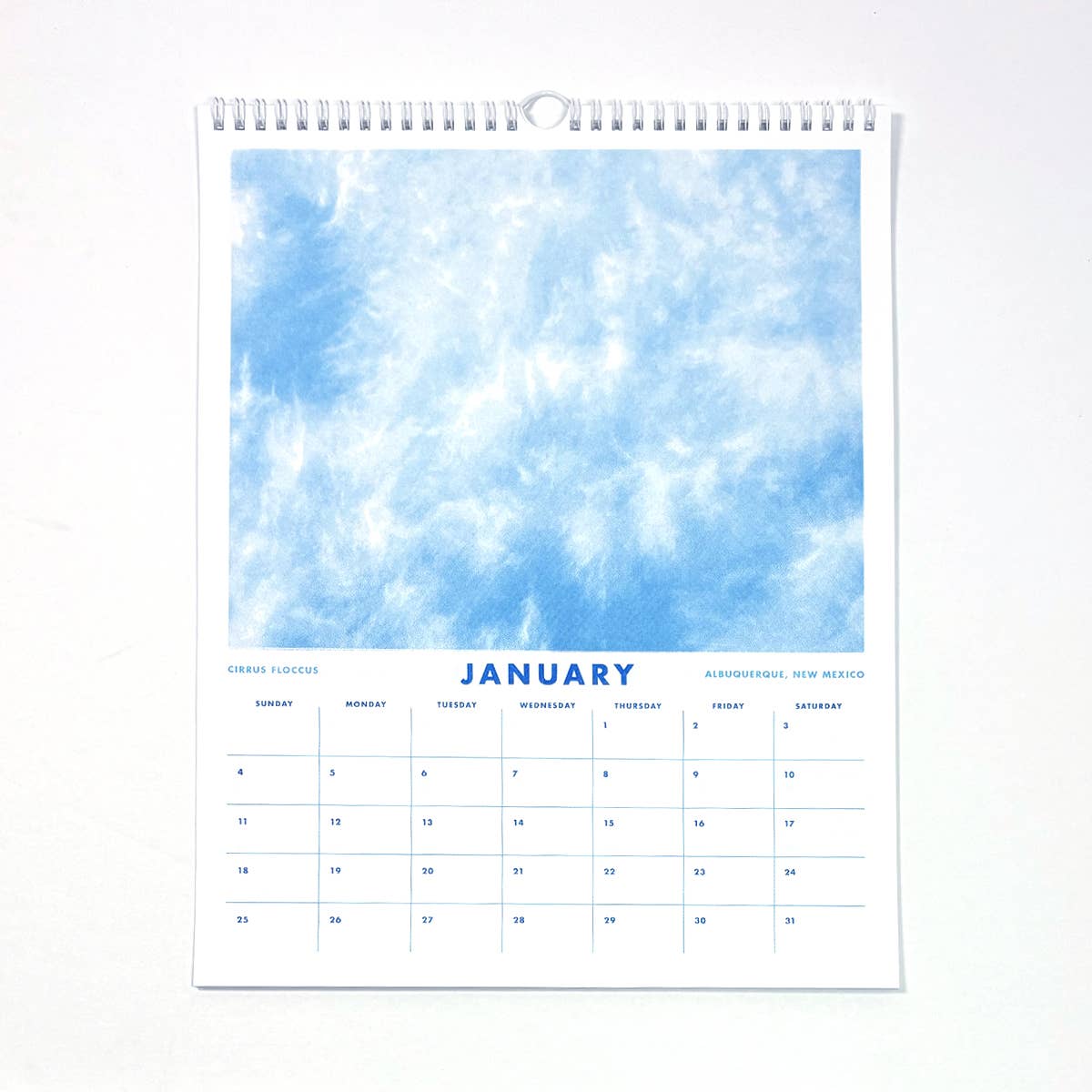 Next Chapter Studio - Wholesale Calendar - 2026 Wall Calendar - Clouds1