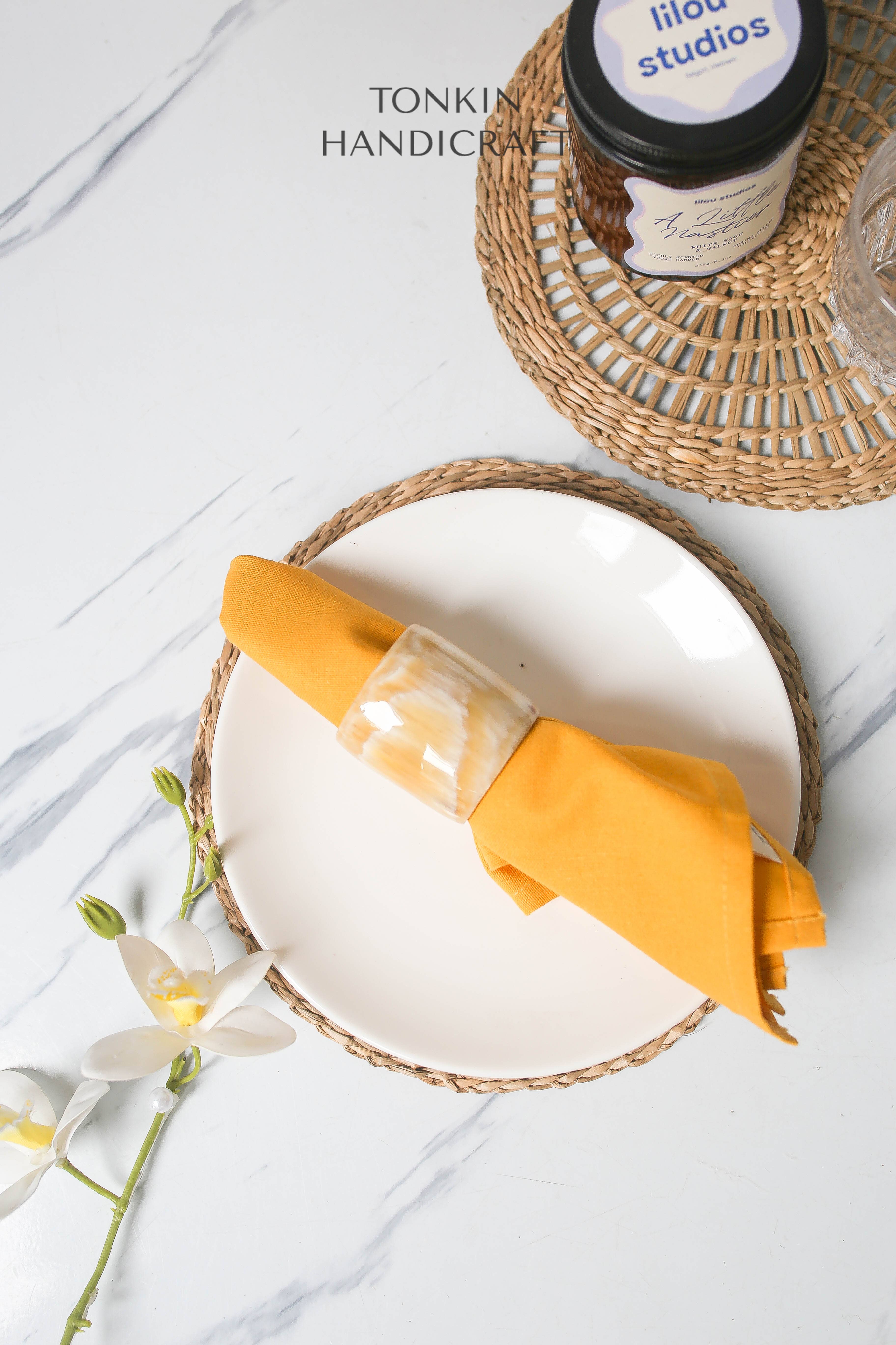 Tonkin Handicraft - Wholesale Placemat - 7.8" Seagrass Placemat 4