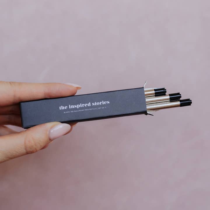 The Inspired Stories – Caneta por atacado – Recargas de caneta esferográfica0