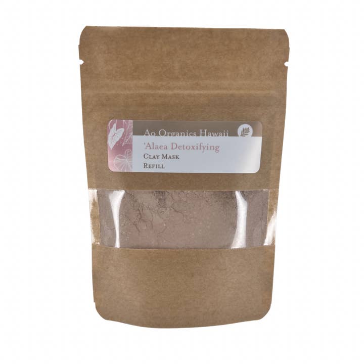 'Alaea Detoxifying Clay Mask for wholesale by Ao Organics Hawaii