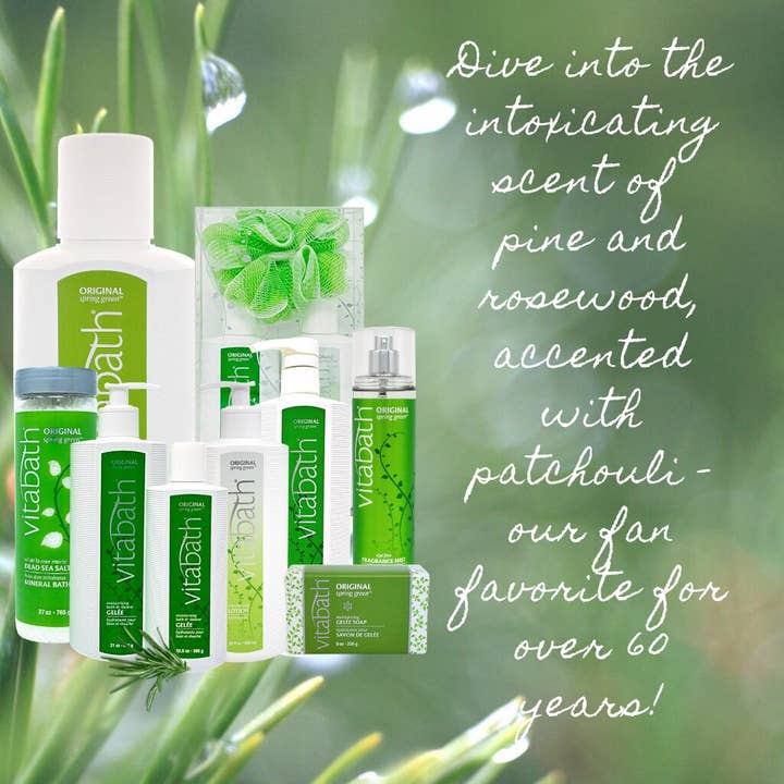 Vitabath - Vente Lotions corporelles/Gels douches - Gelée pour le bain et la douche Original Spring Green™ 32 oz4