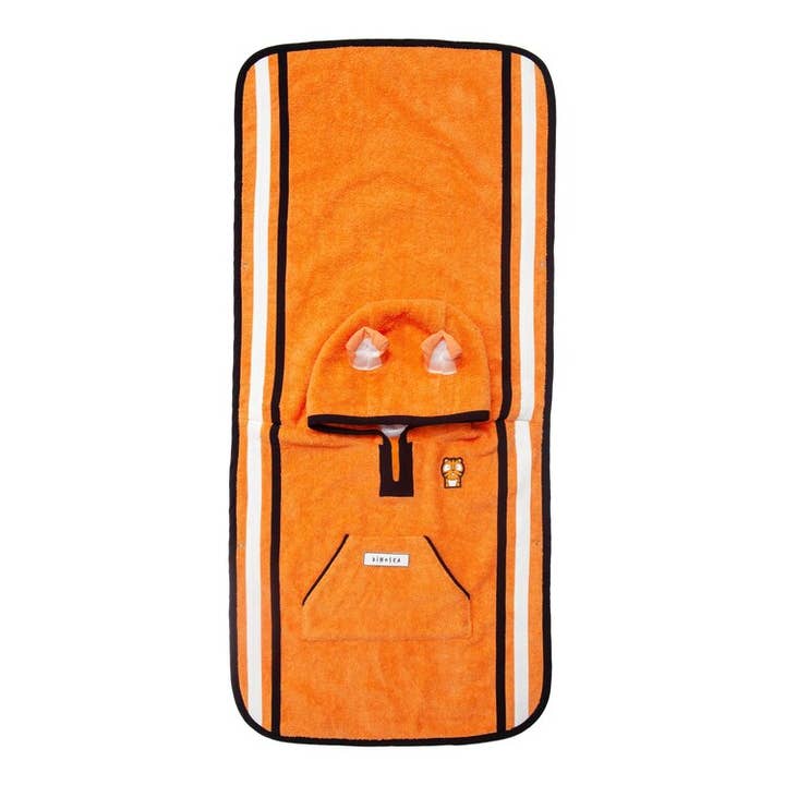 Serviette Pounce the Tiger pour la vente par Dinoski (Roarsome Ltd)