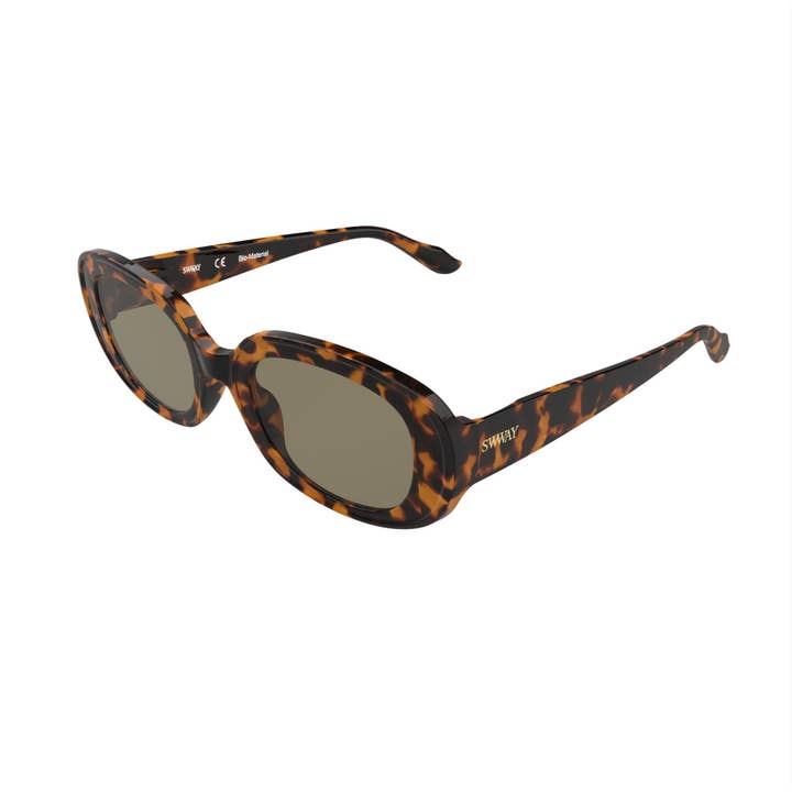Pela Case Corporation - Wholesale Sunglasses - Unisex - Parisian Piece Sunglasses in Brown Tortoise