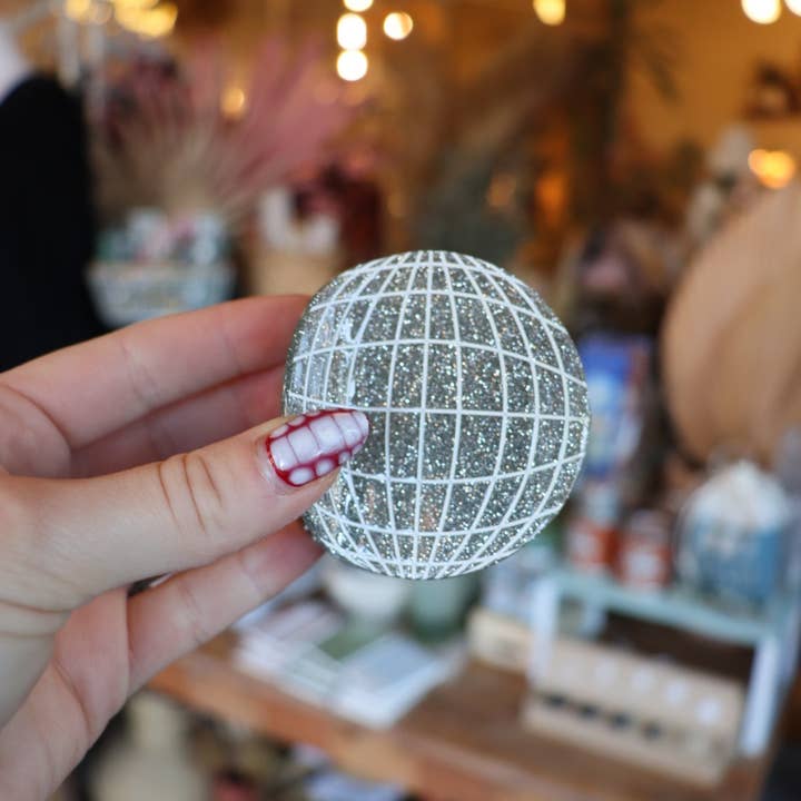 Little Viper Co - Wholesale Hair Clip - Women's - Glittery Disco Ball Hair Claw Clip