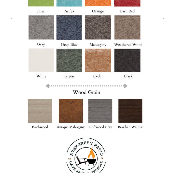 Evergreen Patio - Wholesale Adirondack Chair - Deluxe Tall and Wide Poly Adirondack Chair27