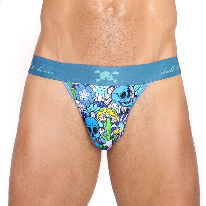 Groovy Blomstret Svampe Jock for engroshandel hos Skull & Bones