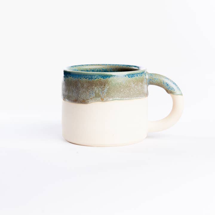 Caneca de Barro Vidrado Mergulhado por atacado de Avila Ceramics